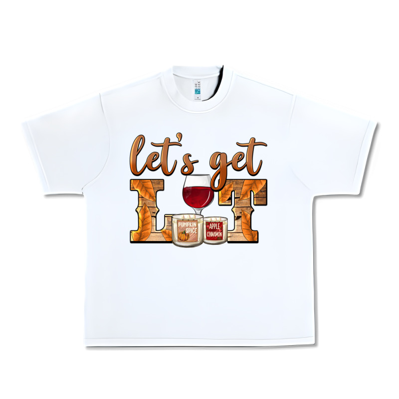 Let's Get Lit Candles Urban Heavy Tee by BarkalooDesign | Teevron