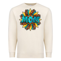 Sandshell sunflower mom leopard Premium Sweatshirt - Artiststas