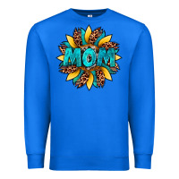 True Royal sunflower mom leopard Premium Sweatshirt - Artiststas