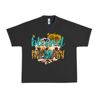 Pigment Black blessed memaw with sunflowers Urban Heavy Tee - texasbilliewilder