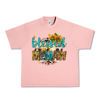 Salmon blessed memaw with sunflowers Urban Heavy Tee - texasbilliewilder