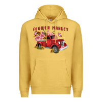 Antique Gold flower market Premium Hoodie - MaliasSmallBusiness