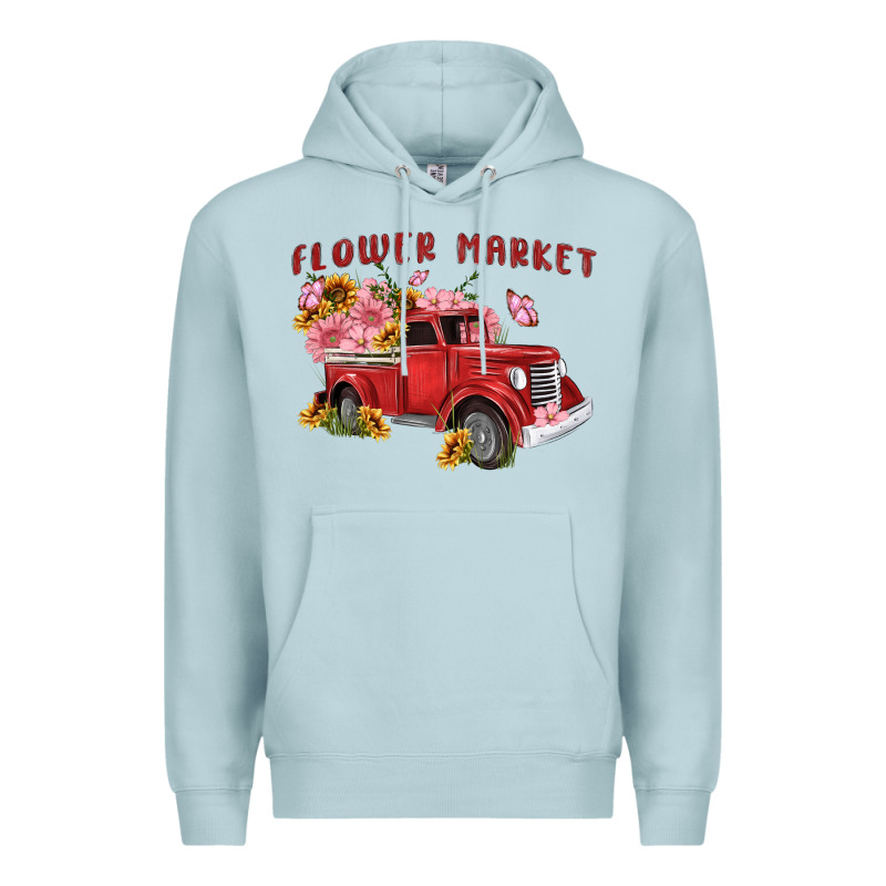 Flower Market Premium Hoodie by MaliasSmallBusiness | Teevron