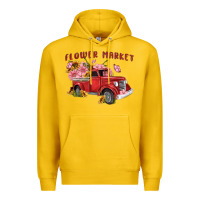 Lemon flower market Premium Hoodie - MaliasSmallBusiness