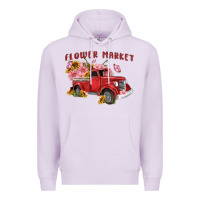 Lilac flower market Premium Hoodie - MaliasSmallBusiness