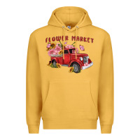 Mustard flower market Premium Hoodie - MaliasSmallBusiness