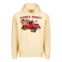 Pina Colada flower market Premium Hoodie - MaliasSmallBusiness