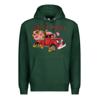 Sports Green flower market Premium Hoodie - MaliasSmallBusiness