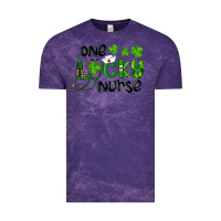 Cloud Purple one lucky nurse Vintage Tee - RanaPortraitStore