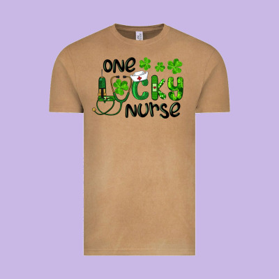 Vintage Tee one lucky nurse