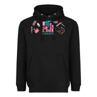 Black medical assistant elements Heavyweight Hoodie - AdoDesignShop