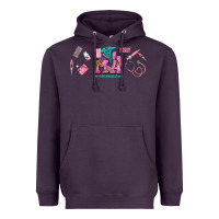 Plum medical assistant elements Heavyweight Hoodie - AdoDesignShop