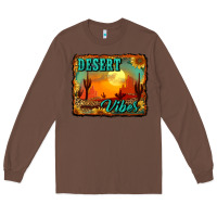 Chestnut desert vibes background Long Sleeve Tee - RanaPortraitStore