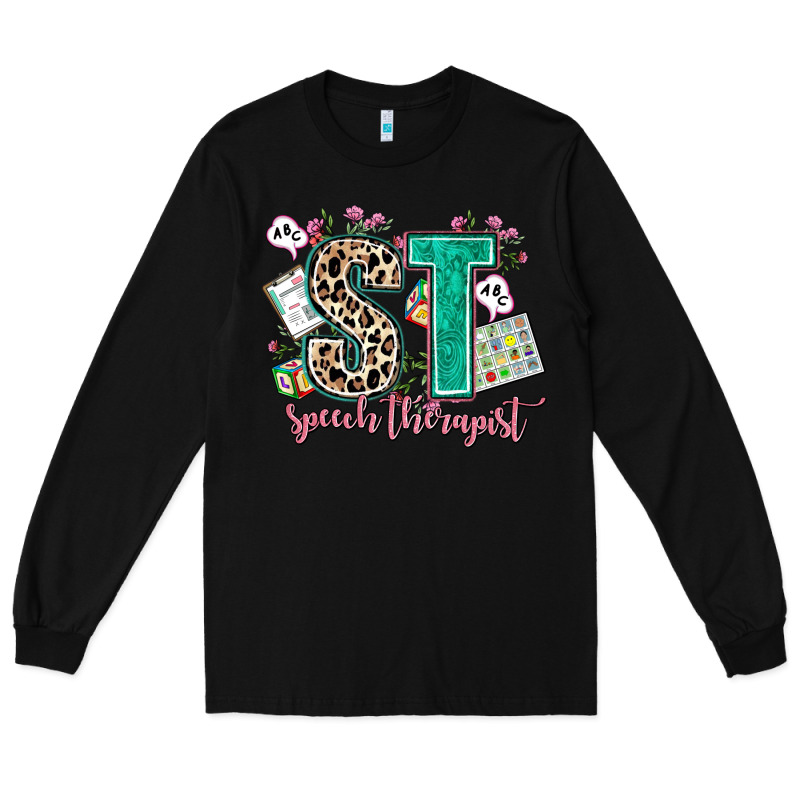 Speech Therapist Long Sleeve Tee by AdoDesignShop | Teevron