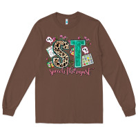 Chestnut speech therapist Long Sleeve Tee - AdoDesignShop