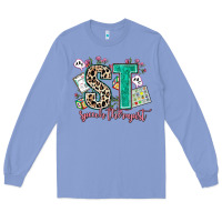 Colony Blue speech therapist Long Sleeve Tee - AdoDesignShop