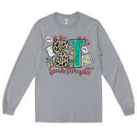 Heather Grey speech therapist Long Sleeve Tee - AdoDesignShop