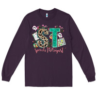 Plum speech therapist Long Sleeve Tee - AdoDesignShop