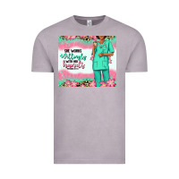 Vintage Zinc she works willingly with her hands afro nurse Vintage Tee - RanaPortraitStore