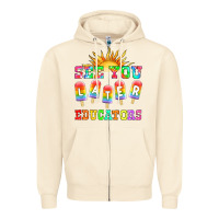Sandshell see you later educators Zipper Hoodie - HRA Design Shop