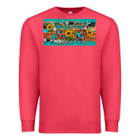 Cardinal world's best mom sunflower license plate Premium Sweatshirt - Artiststas