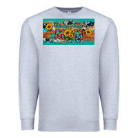 World's Best Mom Sunflower License Plate Premium Sweatshirt | Teevron