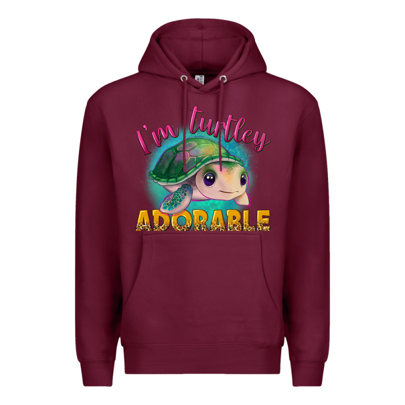 I'm Turtley Adorable Premium Hoodie by NancyCooperArtShop | Teevron