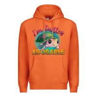 Carrot i'm turtley adorable Premium Hoodie - NancyCooperArtShop