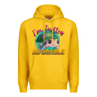 Lemon i'm turtley adorable Premium Hoodie - NancyCooperArtShop