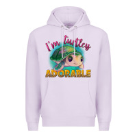 Lilac i'm turtley adorable Premium Hoodie - NancyCooperArtShop