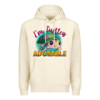 Sandshell i'm turtley adorable Premium Hoodie - NancyCooperArtShop