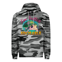 Slate Camo i'm turtley adorable Premium Hoodie - NancyCooperArtShop