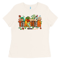 Bone fall teacher Ladies Tee - AdoDesignShop
