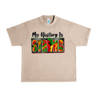 French Oak my history is strong Urban Heavy Tee - Zillion Design Studio