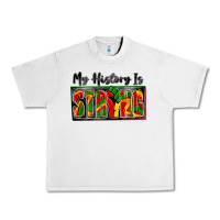 Lunar Rock my history is strong Urban Heavy Tee - Zillion Design Studio