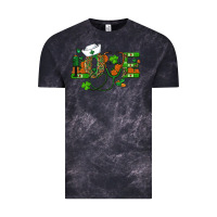 Cloud Black st patricks day love nurse Vintage Tee - RanaPortraitStore