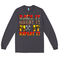 Smoke race it great it fix it repeat it Long Sleeve Tee - Zillion Design Studio