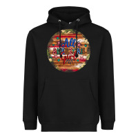 Black all american girl Heavyweight Hoodie - Artiststas