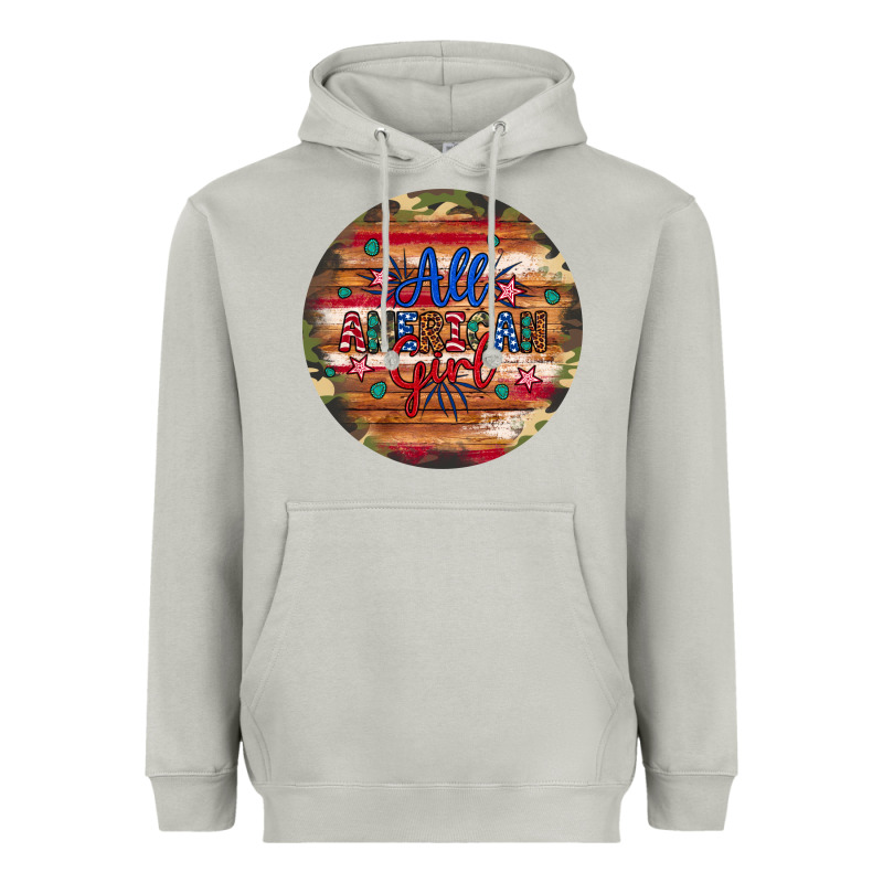 All American Girl Heavyweight Hoodie by Artiststas | Teevron