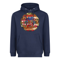 Navy all american girl Heavyweight Hoodie - Artiststas