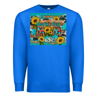 True Royal world's best mom sunflower leopard cowhide Premium Sweatshirt - Artiststas