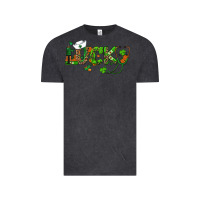 Vintage Black st patricks day lucky nurse Vintage Tee - RanaPortraitStore