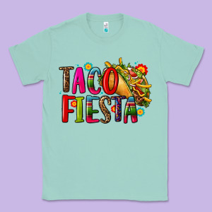 Taco Fiesta Classic Tee Designed By Cts Tumbler Store