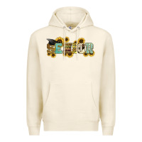 Tofu senior 2025 sunflowers Premium Hoodie - NancyCooperArtShop