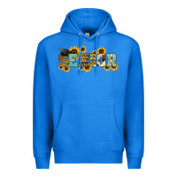 True Royal senior 2025 sunflowers Premium Hoodie - NancyCooperArtShop