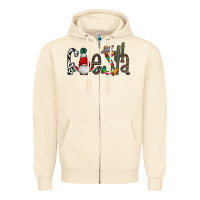 Sandshell fiesta Zipper Hoodie - CowhideDigitalArt