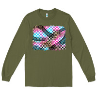 Army Green race background Long Sleeve Tee - Zillion Design Studio