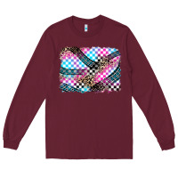 Burgundy race background Long Sleeve Tee - Zillion Design Studio