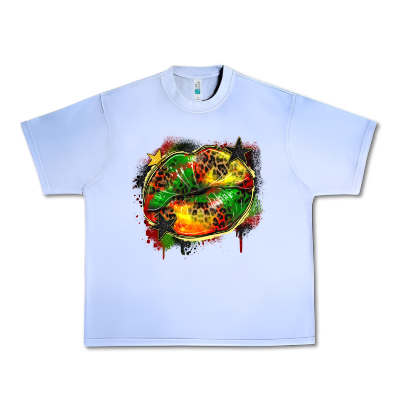 Juneteenth Lips Urban Heavy Tee by Zillion Design Studio | Teevron