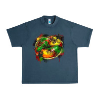 Midnight Navy juneteenth lips Urban Heavy Tee - Zillion Design Studio